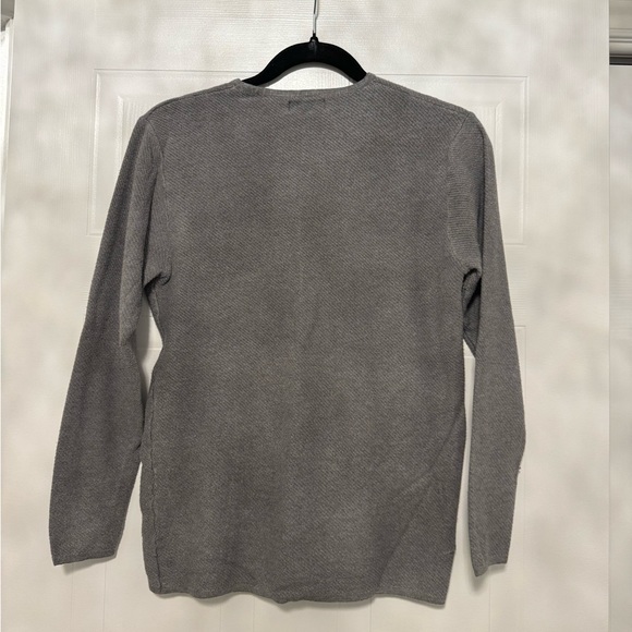 Men’s Gray Knit Sweater - Picture 3 of 3